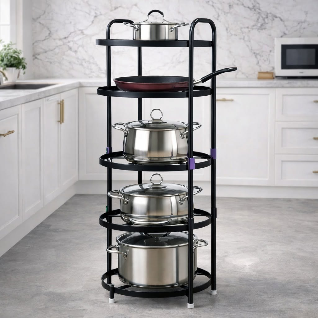 5 Layer Pot Rack